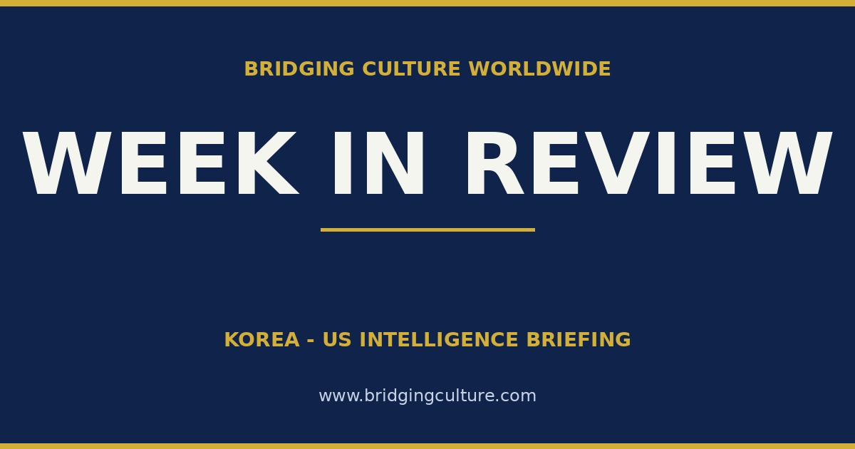 Korea-US Week in Review banner